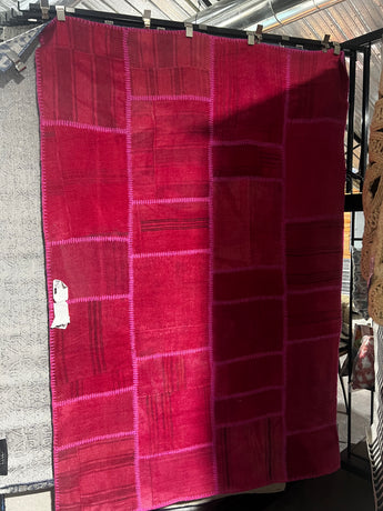 Patchwork Hand-Knotted Area Rug 5’ 1” x 7’ 7”