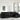 Cloud2 black corduroy sectional with storage ottoman.