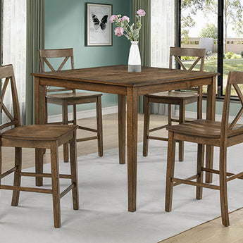 Theodore Brown 5PC Counter Height Dining Set