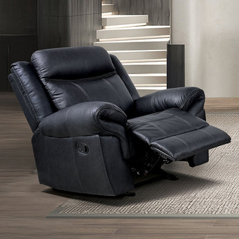 Agata Black Reclining Living Room Set - additional view