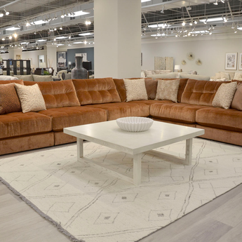 Jackson Kimpton Henna six-piece sectional - coffee table not included