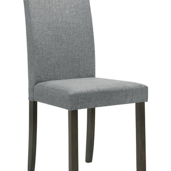 Melshire gray upholstered dining chair - sold individually