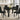 Resia Black five-piece dining set
