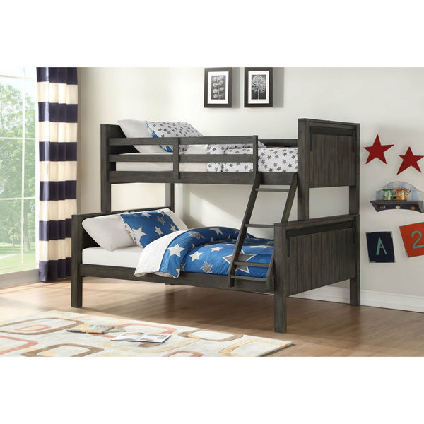 Barn door 2024 bunk beds