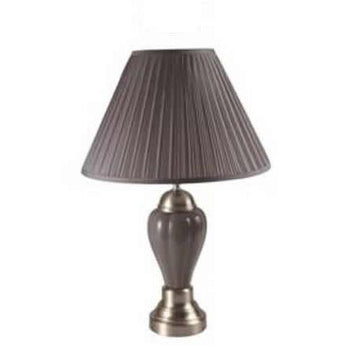 Porcelain Table Lamp - Grey