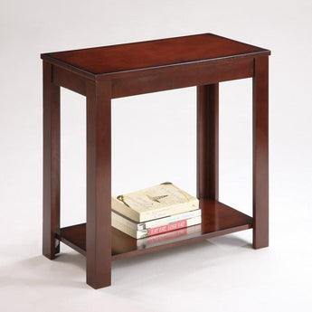 Pierce Chairside Table - Brown
