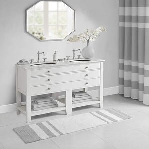 Madison Park - Spa Reversible Cotton Bath Rug