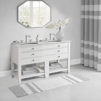 Madison Park - Spa Reversible Cotton Bath Rug