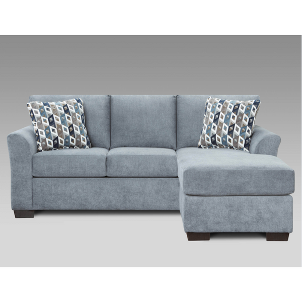 Affordable Furniture Impulse Espresso 2-Piece Sectional Sofa