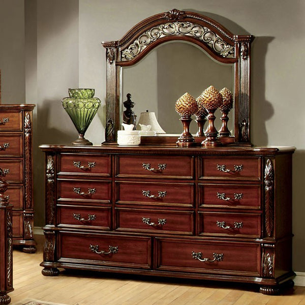 Louis Philippe 202 Dresser & Mirror