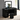 Avery Glass Top Vanity in Black finish. Features nine drawers.