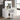 Avery Glass Top Vanity in White finish. It has nine storage drawers.