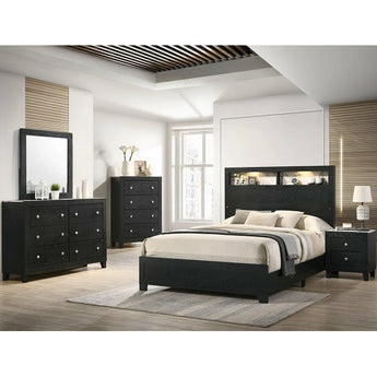 Cadence Bedroom Set in Black