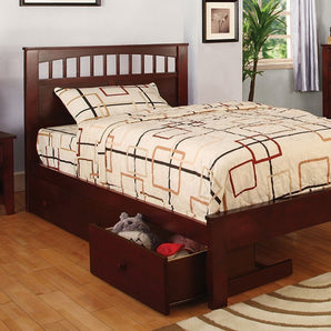 Cherry Bed - Carus. Available in twin or full size.
