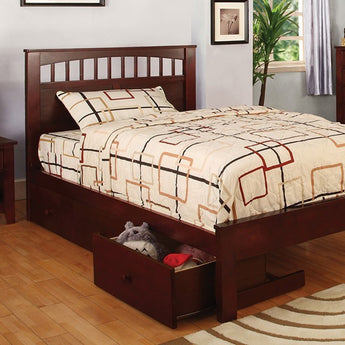 Cherry Bed - Carus. Available in twin or full size.