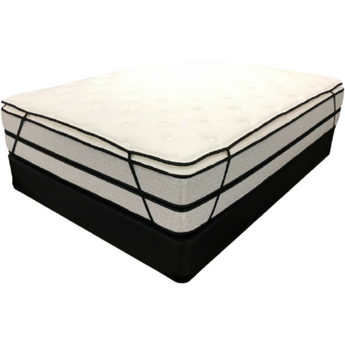 Comfort Choice Select Mattress. Features double sided plush top, 775 pocketed coils and 2" tack & jump quilting. It is soft on the top side, firm on the bottom side.