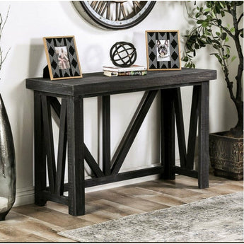 Farmhouse Charcoal Sofa Table - Halton Hills