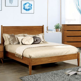 Lennart Bed in Oak Finish