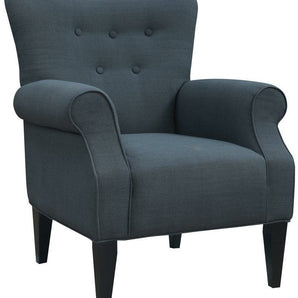 Lydia Accent Chair in Blue