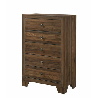 Millie Cherry 5 Drawer Chest