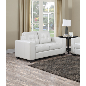 Sedona White Loveseat