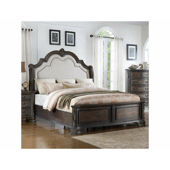 Sheffield Grey Panel Bed