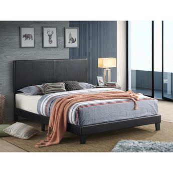 Yates Black Platform Bed