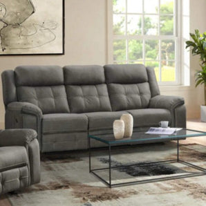 Lane 59933 Gray Reclining Sofa