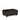 Lush Black Ottoman