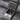 Lucca grey loveseat console close-up