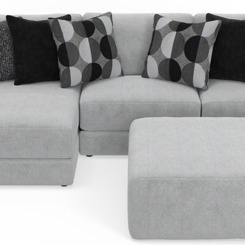 Arlo Arctic White Sectional - Sectionals at Furnishings 4 Less Rogers AR