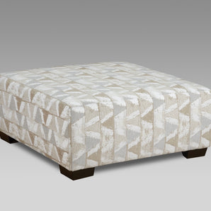 Samoa Porcelain Accent Ottoman