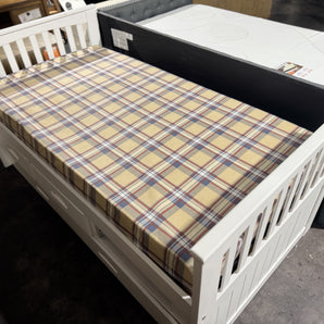 6" Plaid Fiber Mattress - Mattresses at Furnishings 4 Less Rogers AR