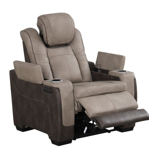 Woodland Brown Power Recliner
