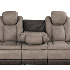 Woodland Brown Power Reclining Sofa