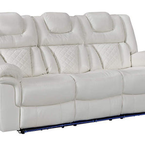 Alexa White - Reclining Sofa