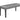 Camelia upholstered dining bench
