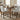 Lennon Brown Wood Top 5PC Counter Height Dining Set