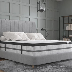 latex hybrid plush mattress