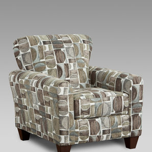 Welcome the Renberg Winter Accent Chair - long-lasting fabric upholstery and plush cushions bring ultimate comfort.
