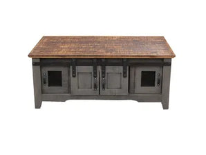 Barn Door Farmhouse Coffee Table