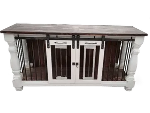 Luxurious Double Dog House Bam Door 72