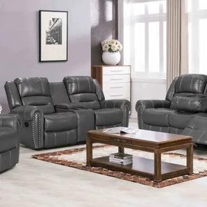 Lexington2023 Gray - 3PC Reclining Living Room