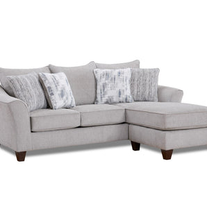 Experience timeless comfort & style with the Spitfire Ash Sofa with Chaise. Classic lines & lasting materials bring a timeless feel to your living space.