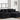 Sunday Black 2pc Sectional