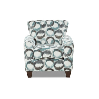 Experience relaxation with the Tranquility Palm Accent Chair! Soft upholstery makes it perfect for cozy nights. Balance any room with this chair.