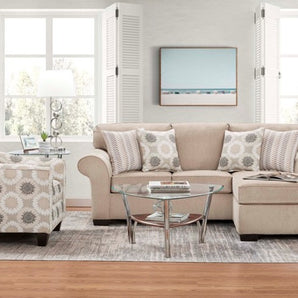 Tycoon Khaki Sofa with Chaise (Chofa)