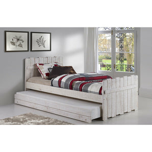 Tree House Panel Bed in Rustic Sand Finish