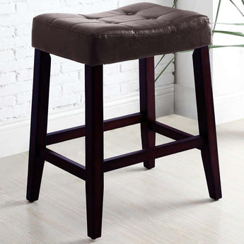 Kent 24" Saddle Chair - Brown