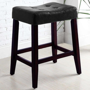Kent 24" Saddle Chair - Black